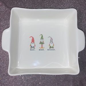 Rae Dunn‎ Baking Dish Christmas Gnome
